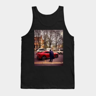 Italian Speed Racing Car Street Life Tank Top